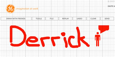 Flash based whiteboard